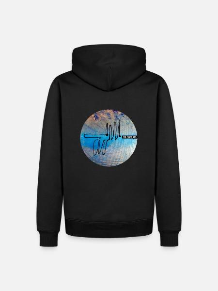 YES, THAT's ART. - Men’s Premium Organic Hoodie - black