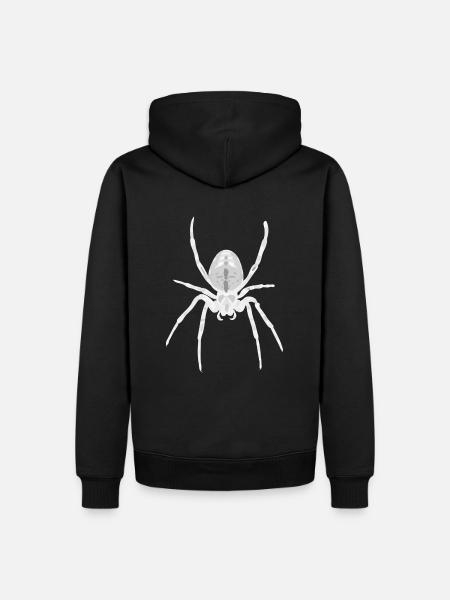Spider Halloween - Men’s Premium Organic Hoodie - black