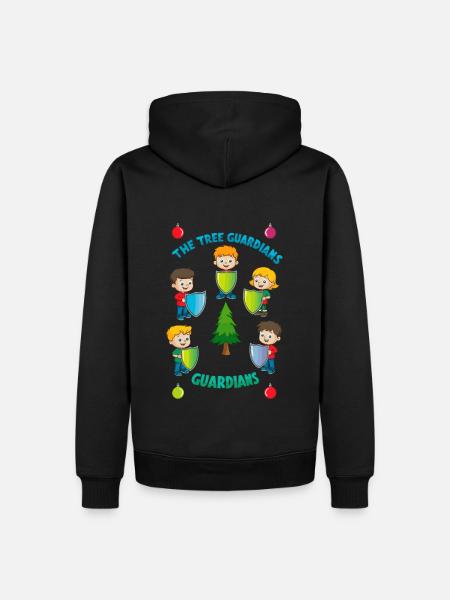The Tree Guardians - Men’s Premium Organic Hoodie - black