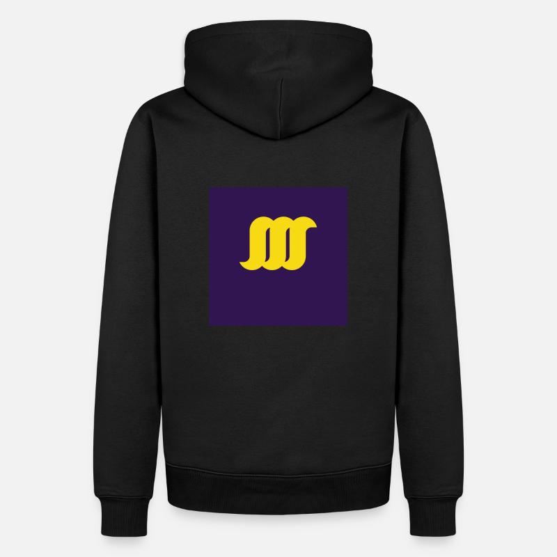 TripleSSS Backprint - Sweat à capuche Premium bio Homme - noir