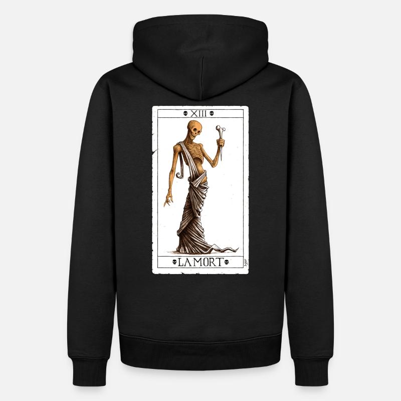 l’Arcane sans Nom - Sweat à capuche Premium bio Homme - noir