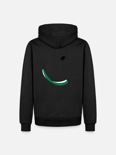Paraglider - Men’s Premium Organic Hoodie - black