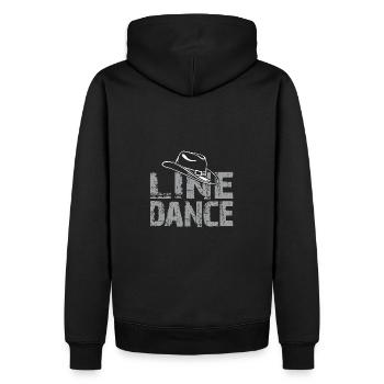 Danse en ligne Danse en ligne Danse en ligne Danse - Sweat à capuche Premium bio Homme - noir - Dos - Nico (187cm)