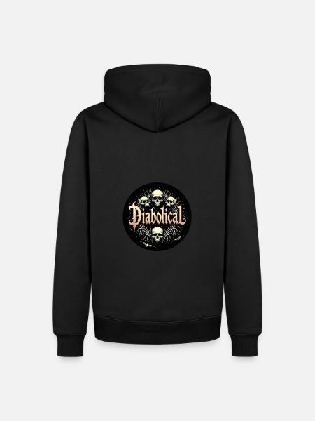 Diabolical - Men’s Premium Organic Hoodie - black