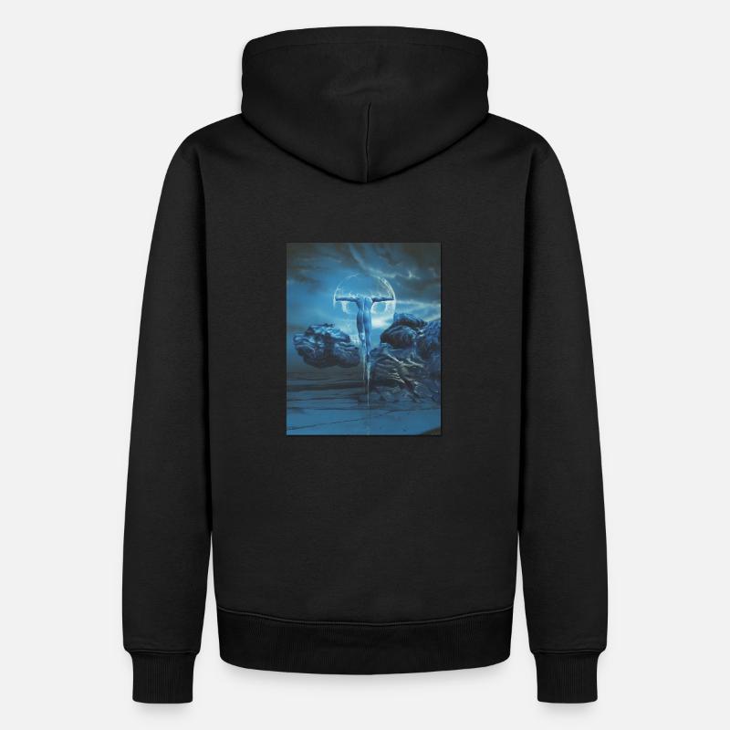 L Obstacle Nuisible - Sweat à capuche Premium bio Homme - noir