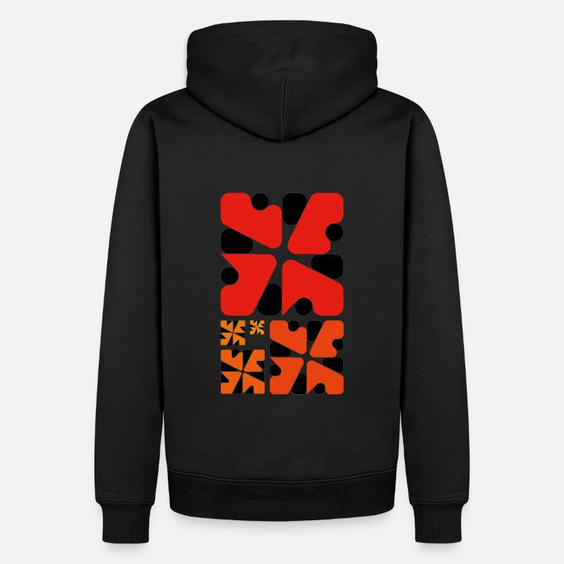 Angle 3 - Sweat à capuche Premium bio Homme - undefined