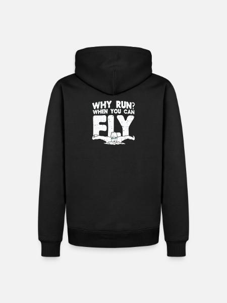 Swimming swimmer gift - Men’s Premium Organic Hoodie - black