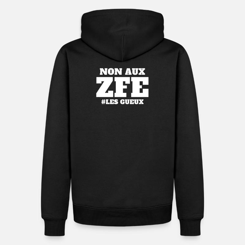 Auto, Oldtimer, Freizügigkeit - Männer Premium Bio Hoodie - Schwarz