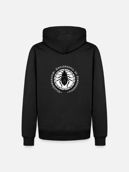 Bug Transformatio Renascentia et Protegentia - Men’s Premium Organic Hoodie - black