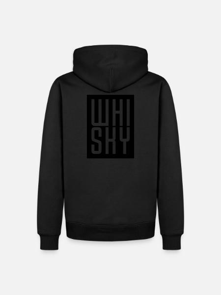 WHISKEY - Men’s Premium Organic Hoodie - black