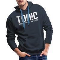 Tonic Logo - Men's Premium Hoodie navy