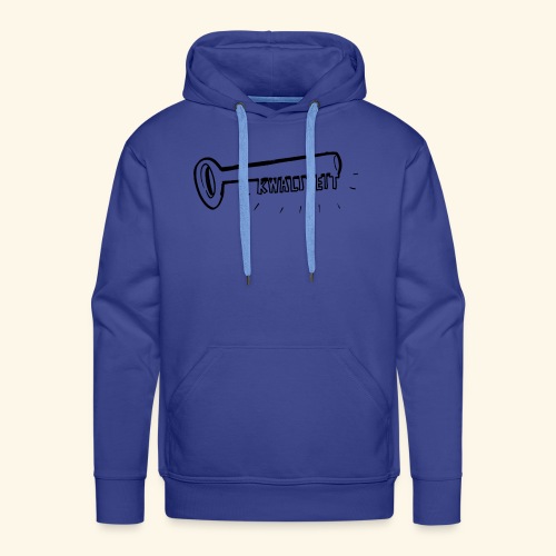 Kwaliteit sleutel transparant - Mannen Premium hoodie