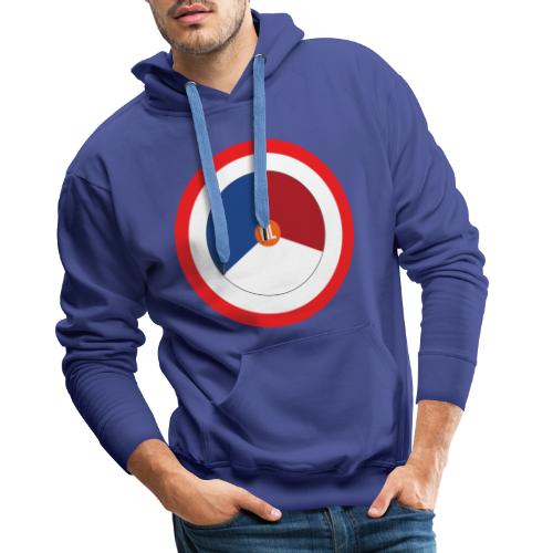 NL Hero logo - Mannen Premium hoodie