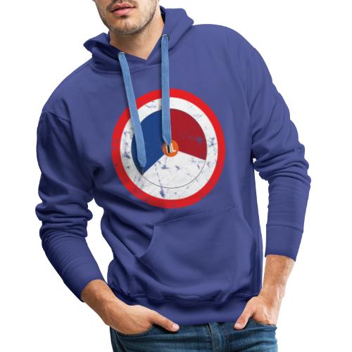 NL washed logo - Mannen Premium hoodie