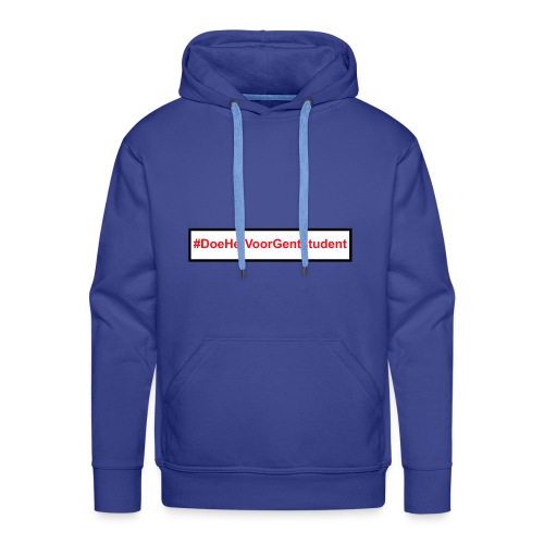 #DoeHetVoorGentstudent - Mannen Premium hoodie