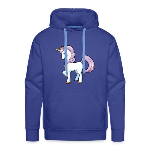 unicorn - Sweat-shirt à capuche Premium pour hommes