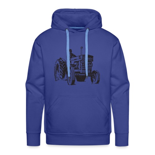 Tractor antiguo - Sudadera con capucha premium para hombre
