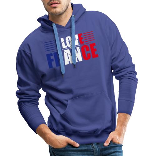 love france - Sweat-shirt à capuche Premium Homme
