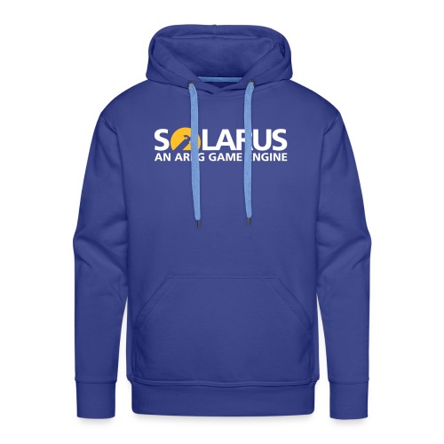 Solarus engine logotype - Sweat-shirt à capuche Premium Homme