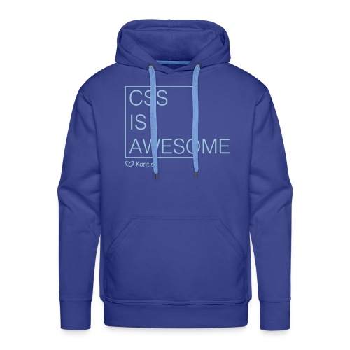 css is awesome - Männer Premium Hoodie