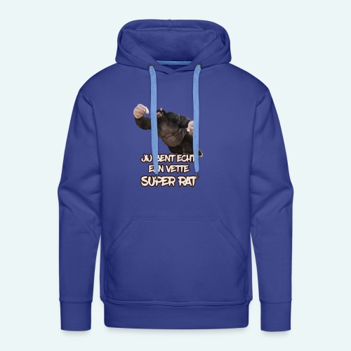 Super rat - Mannen Premium hoodie