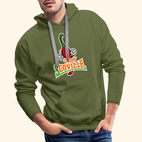 Chili Pepper Fan Design Chilischote Team Scoville - Männer Premium Hoodie