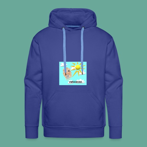 BlueSkyMomioWeekend - Mannen Premium hoodie