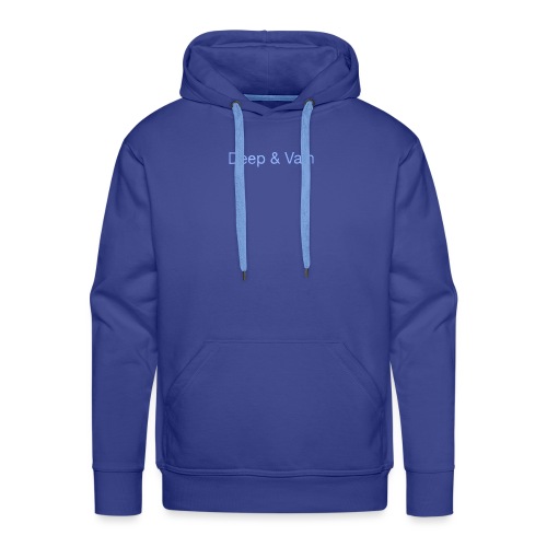 Deep&Vain Text Logo - Mannen Premium hoodie