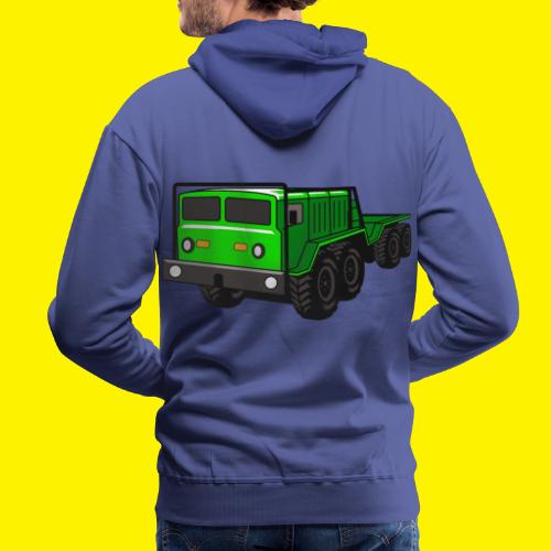 EXTREME 8X8 OFFROAD TRAIL TRUCK THE GREEN MONSTER - Männer Premium Hoodie