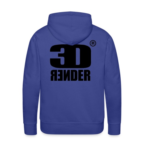 render logo vector version - Men's Premium Hoodie