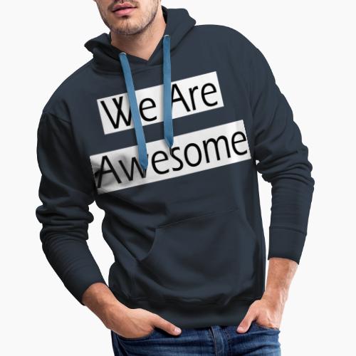 WAA W - Sweat-shirt à capuche Premium pour hommes