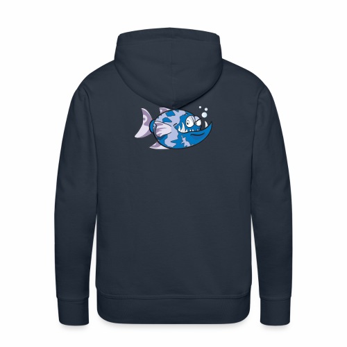 poisson - Sweat-shirt à capuche Premium pour hommes