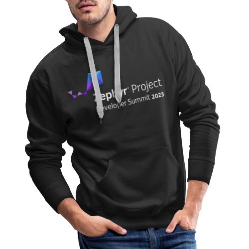 Zephyr Dev Summit 2023 - Sudadera con capucha premium para hombre