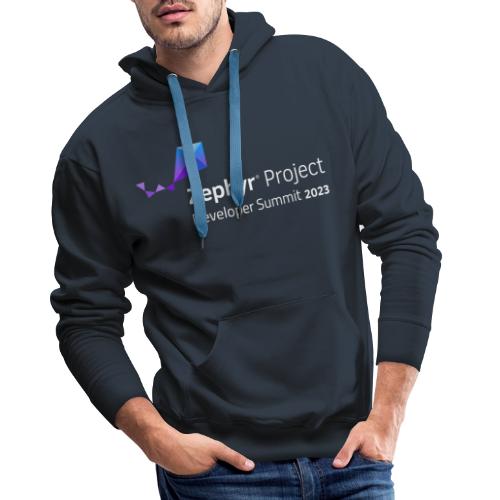 Zephyr Dev Summit 2023 - Sudadera con capucha premium para hombre