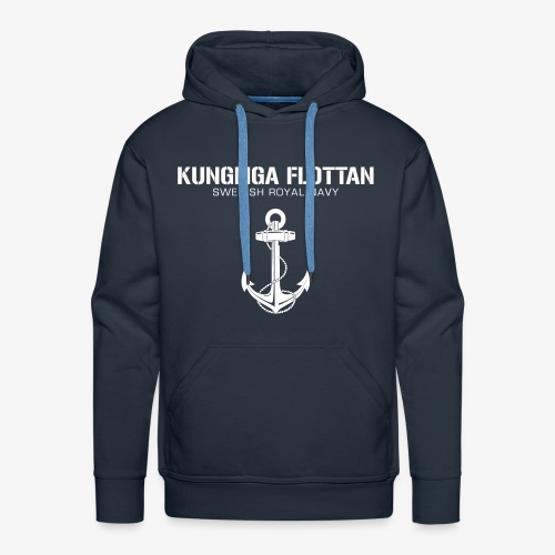 Kungliga Flottan - Swedish Royal Navy - ankare - Premiumluvtröja herr