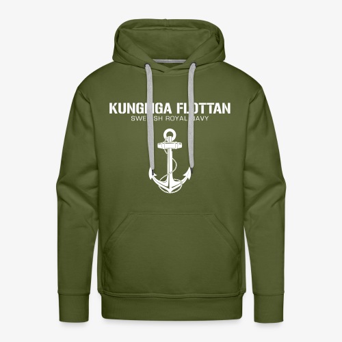 Kungliga Flottan - Swedish Royal Navy - ankare - Premiumluvtröja herr