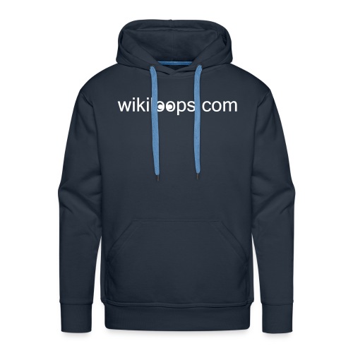 wikiloops_logo_long_AI - Men's Premium Hoodie