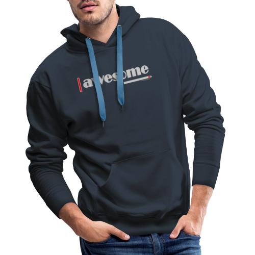 Awesome Red - Men's Premium Hoodie
