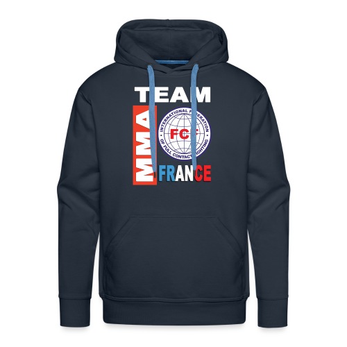 FCF MMA France team - Sweat-shirt à capuche Premium pour hommes