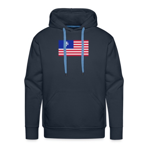 Football T-Shirt USA - Men's Premium Hoodie