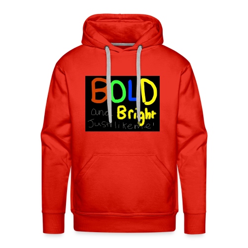 Bold and bright - Men's Premium Hoodie