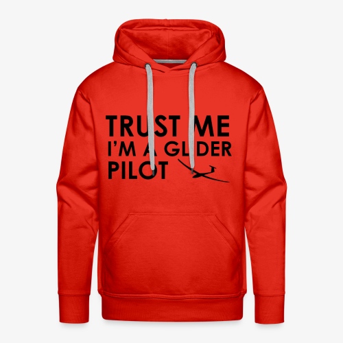 Trust me glider pilot - Sweat-shirt à capuche Premium pour hommes
