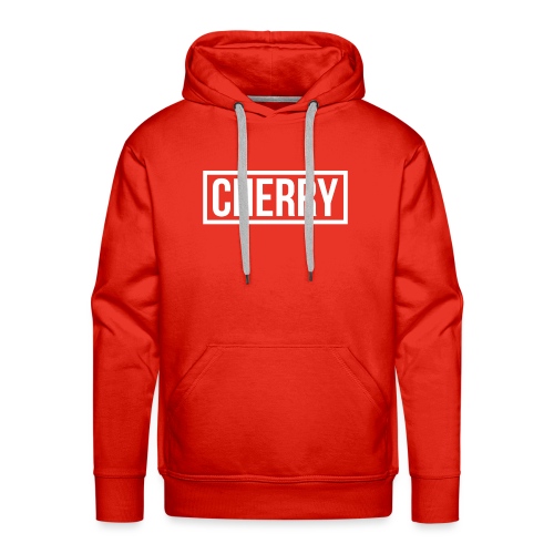 Cherry White - Mannen Premium hoodie