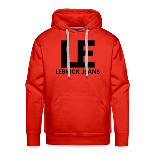 Lebrick Logo Black - Mannen Premium hoodie