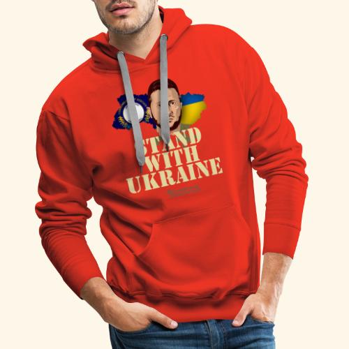 Kentucky Stand with Ukraine - Männer Premium Hoodie