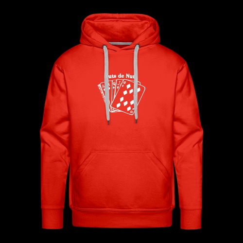 Royal Huts de Nuts white Made with PosterMyWall - Mannen Premium hoodie