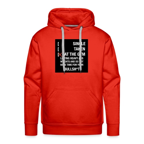 Sodrop single - Mannen Premium hoodie