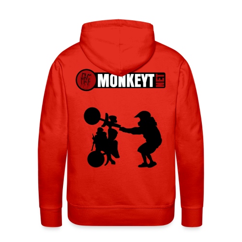 Monkeyt net - Miesten premium-huppari