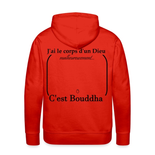 Corps de Bouddha - Sweat-shirt à capuche Premium pour hommes