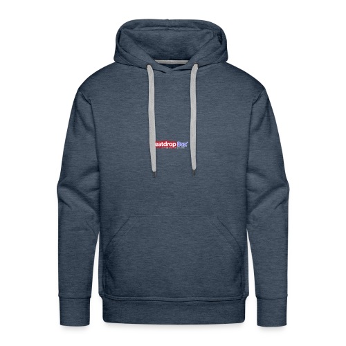 beatdropbox logo final and hires - Mannen Premium hoodie